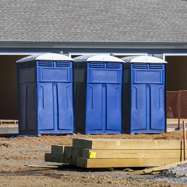 what is the cost difference between standard and deluxe porta potty rentals in Gladstone